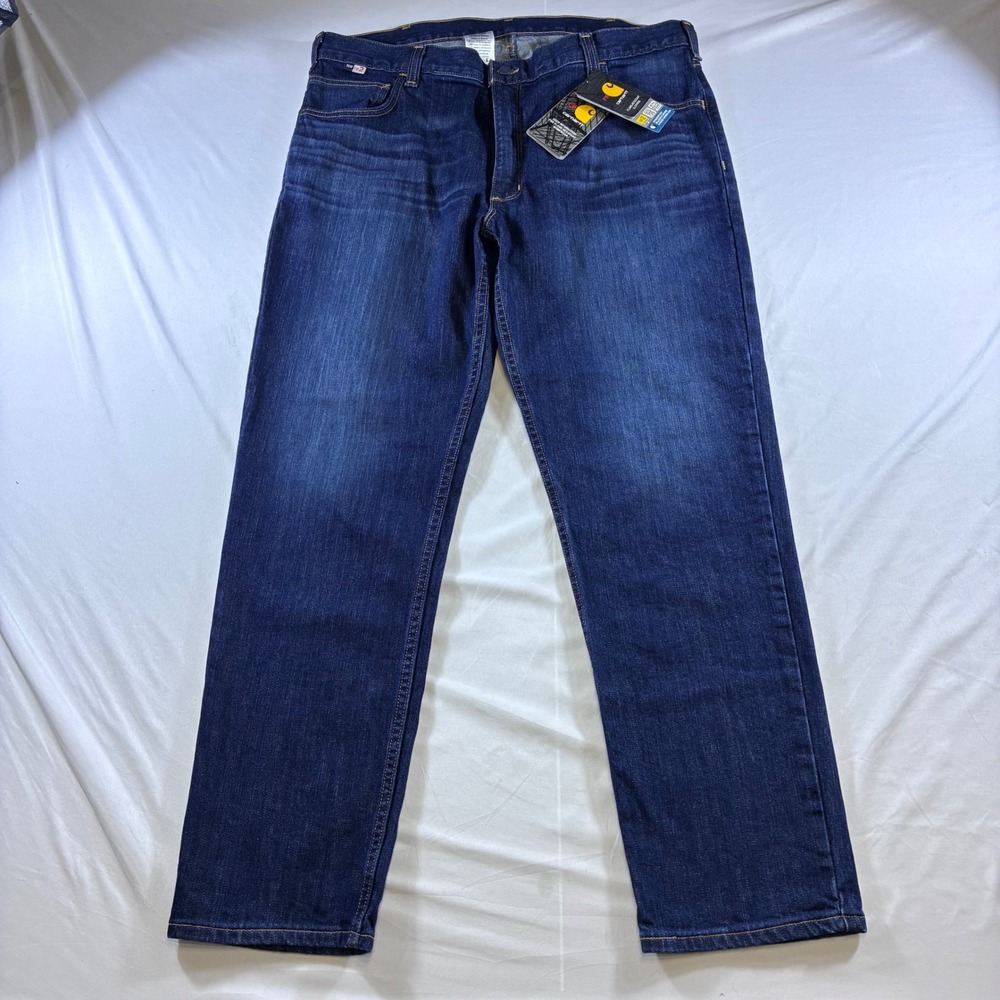 Carhartt FR Rugged Flex Jeans Mens 40x32 Relaxed Tapered Flame Resistant 105172